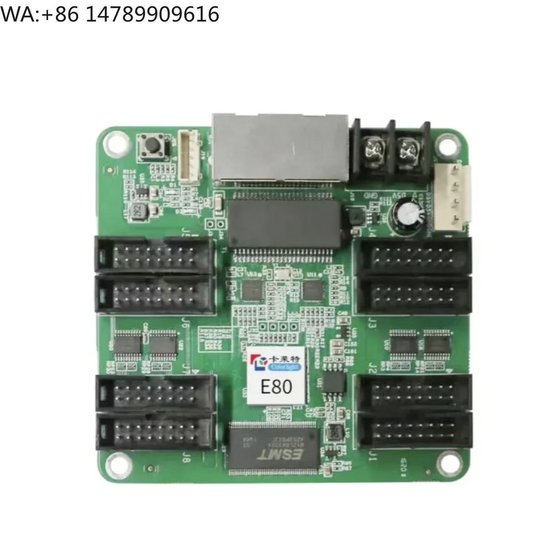 Colorlight E80 Led Screen Receiving Card 8 Hub75 256*256 Pixel
Colorlight E80 Led Screen Receiving Card 8 Hub75 256*256 Pixel
