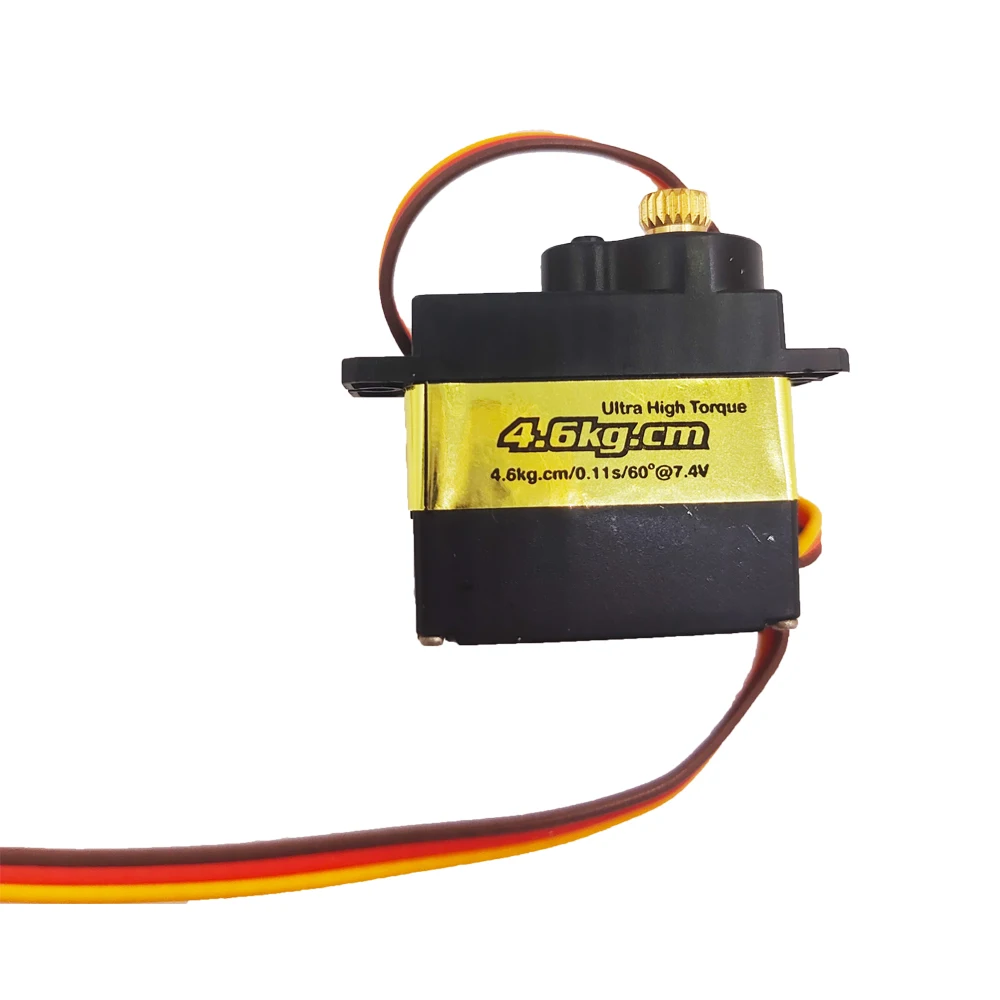 KINGMAX KM0940MD--13g 4.6kg.cm aluminium gears mini digital servo High quality brushed motor For For RC Models
KINGMAX KM0940MD--13g 4.6kg.cm aluminium gears mini digital servo High quality brushed motor For For RC Models