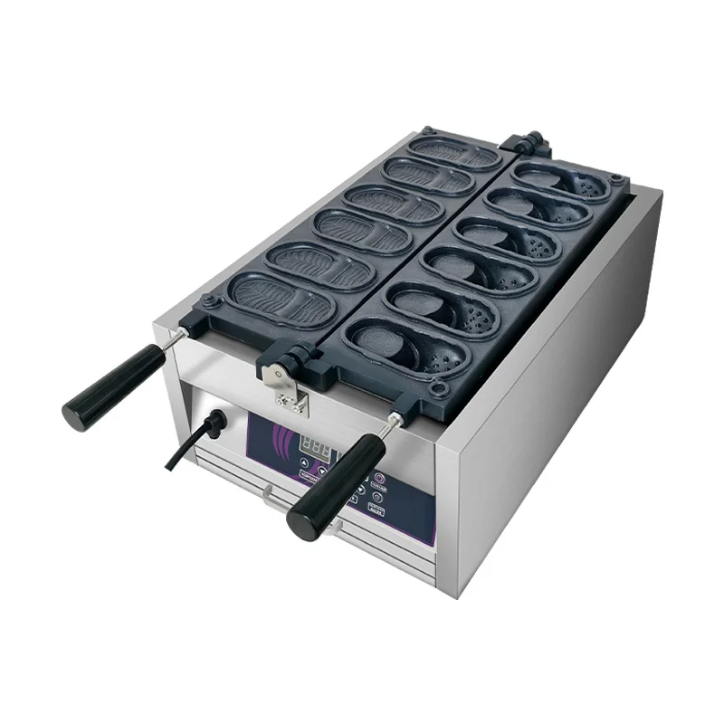 Timing Temperature Display Crocs Shaped Stainless Steel Nonstick Commercial Electric Waffle Maker Snacks
Timing Temperature Display Crocs Shaped Stainless Steel Nonstick Commercial Electric Waffle Maker Snacks