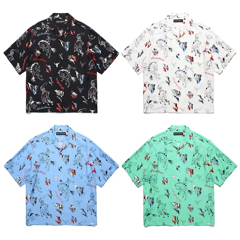 Multicolour Mens Womens WACKO MARIA 25ss New Western Cowboy Corduroy Casual Hawaii Short Sleeve Shirt
Multicolour Mens Womens WACKO MARIA 25ss New Western Cowboy Corduroy Casual Hawaii Short Sleeve Shirt