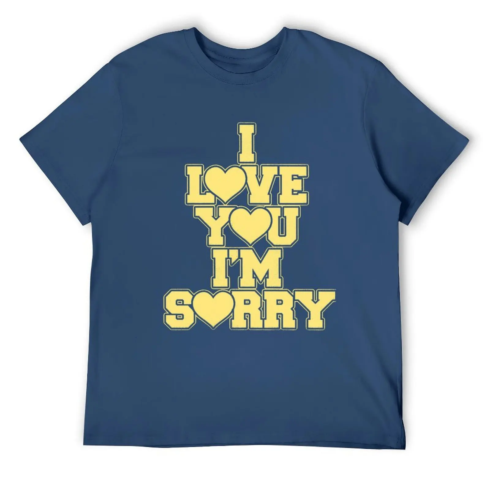 i love you, i'm sorry T-Shirt summer top luxury t-shirt quick drying oversized t shirt men
i love you, i'm sorry T-Shirt summer top luxury t-shirt quick drying oversized t shirt men