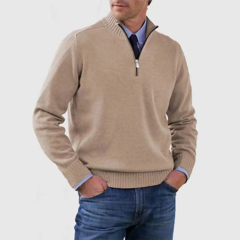 Fall Winter Men's Europe and The United States Explosion Models Home Wear Men's Big Yards Knit Shirt Zipper Sweater Warm Sweater
Fall Winter Men's Europe and The United States Explosion Models Home Wear Men's Big Yards Knit Shirt Zipper Sweater Warm Sweater
