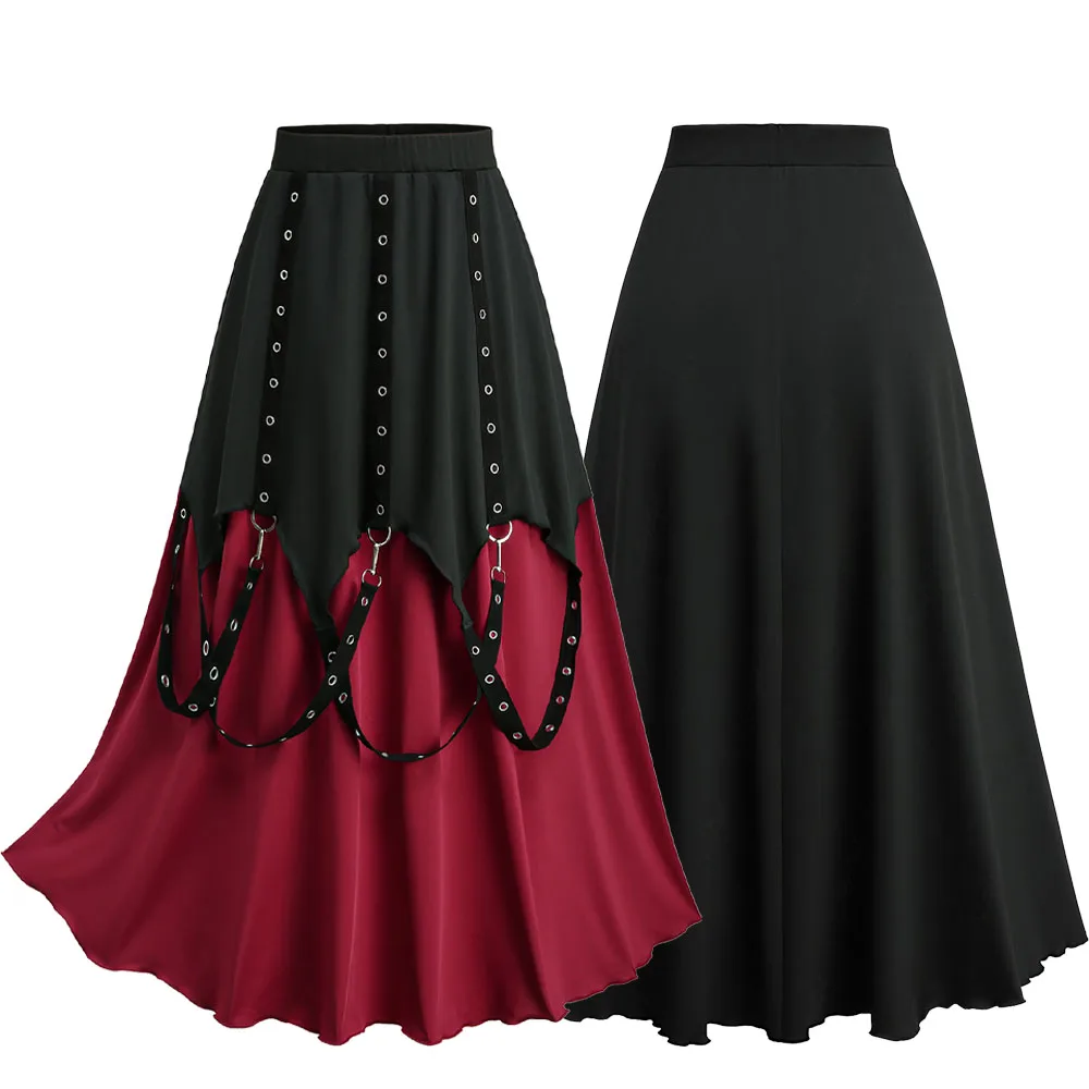 Plus Size Women Casual Skirts High Stretch Grommet Stripes Ruffles A Line Skirt All Seasons Can Wear Midi Skirts
Plus Size Women Casual Skirts High Stretch Grommet Stripes Ruffles A Line Skirt All Seasons Can Wear Midi Skirts