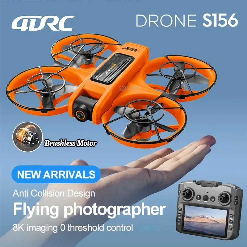 NEW S156 RC Drone Professional 8K Aerial Photography 2.4G 5G WIFI Remote Control Aircraft HD Dual Camera Quadcopter
NEW S156 RC Drone Professional 8K Aerial Photography 2.4G 5G WIFI Remote Control Aircraft HD Dual Camera Quadcopter