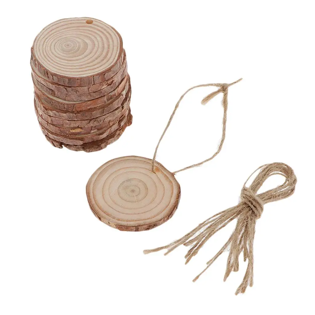 Unfinished Wooden Tags Set Round Hanging Wood Block Party Embellishments Wedding Decoration for Craft Projects
Unfinished Wooden Tags Set Round Hanging Wood Block Party Embellishments Wedding Decoration for Craft Projects
