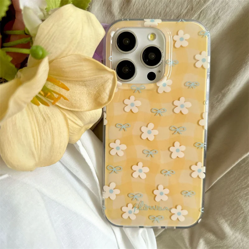 IND double-layer gentle yellow background grid pattern small white flower phone case for iPhone 11 12 13 14 15 16 17 Pro Max
IND double-layer gentle yellow background grid pattern small white flower phone case for iPhone 11 12 13 14 15 16 17 Pro Max