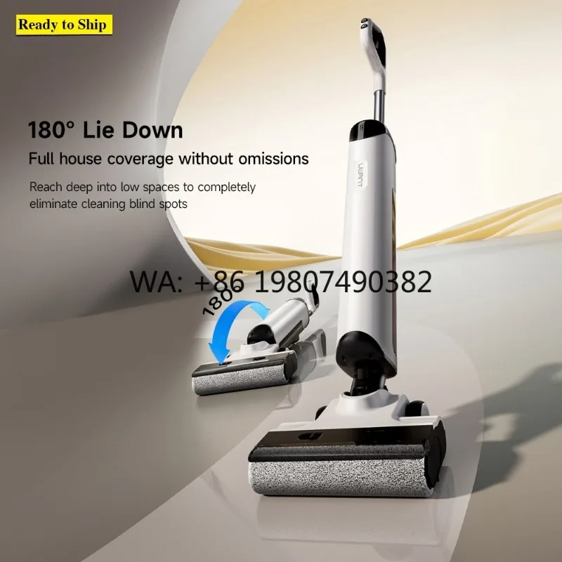 17KPa High Suction Wet Dry Vacuum Mop, 230W Upright Cleaner, HEPA Filter, Self-Clean Long Battery Home Hotel
17KPa High Suction Wet Dry Vacuum Mop, 230W Upright Cleaner, HEPA Filter, Self-Clean Long Battery Home Hotel