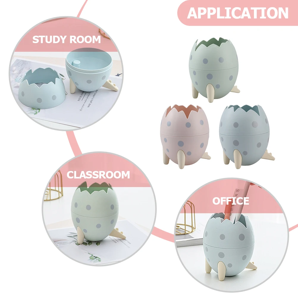 3pcs Cartoon Storage Box Premium Material Pen Holder Desk Organizer Lip Gloss Brush Container Simple Egg Shape PP Sturdy
3pcs Cartoon Storage Box Premium Material Pen Holder Desk Organizer Lip Gloss Brush Container Simple Egg Shape PP Sturdy