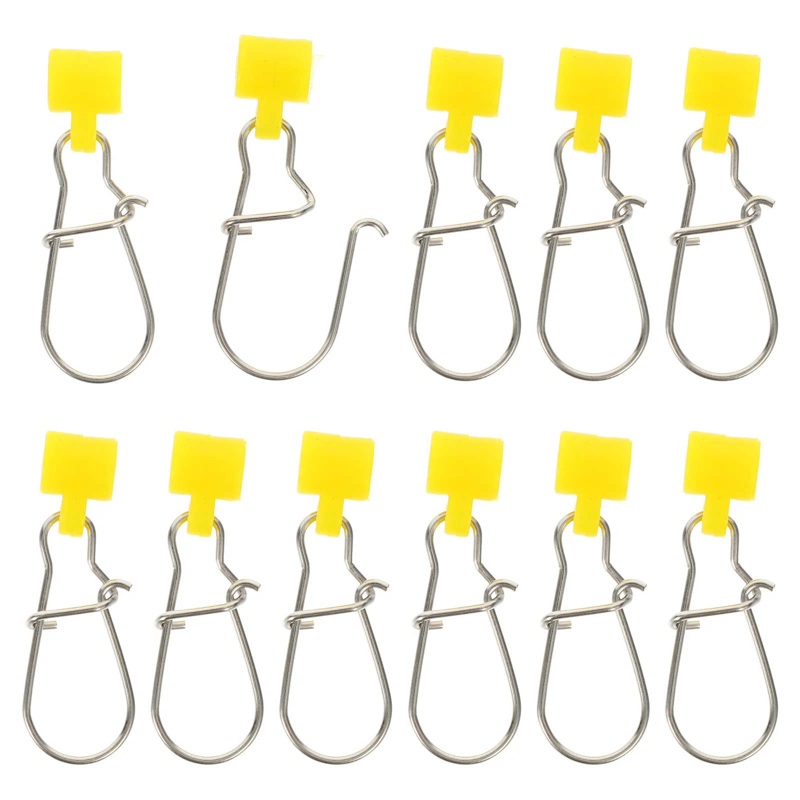 25pcs Fishing Line Slider Hooks Yellow Copper Snaps Tackle Reinforced Connector Durable Reliable Locking Mechanism
25pcs Fishing Line Slider Hooks Yellow Copper Snaps Tackle Reinforced Connector Durable Reliable Locking Mechanism