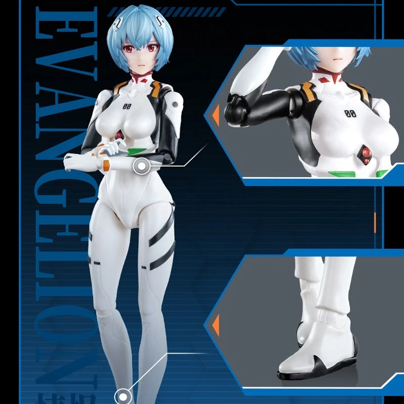 BLOKEES Evangelion Model Kit Mari Asuka Miracle Edition Rei Ayanami Battle Suit Anime Figure Movable Joints Collectible Model
BLOKEES Evangelion Model Kit Mari Asuka Miracle Edition Rei Ayanami Battle Suit Anime Figure Movable Joints Collectible Model