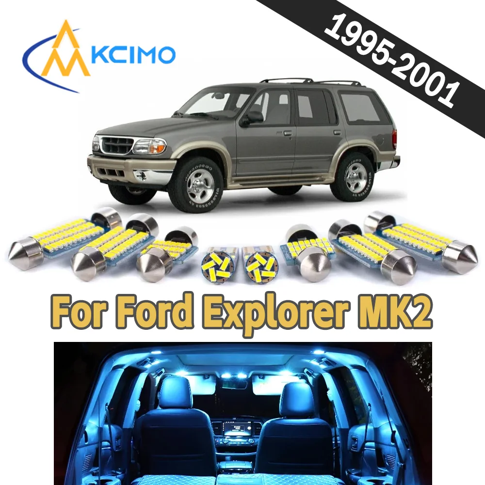 Energy Efficient Car Interior LED Light Bulbs Anti Flicker CANBUS Indoor Reading Door Lights For Ford Explorer MK2 1995-2001
Energy Efficient Car Interior LED Light Bulbs Anti Flicker CANBUS Indoor Reading Door Lights For Ford Explorer MK2 1995-2001