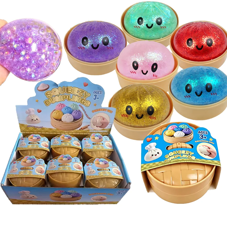 In stock! Push Bubble smile Glitter Dumpling Glitter Dumpling Squishy with Box Dumplings Sensory Squeeze Toy for Stress Relief
In stock! Push Bubble smile Glitter Dumpling Glitter Dumpling Squishy with Box Dumplings Sensory Squeeze Toy for Stress Relief
