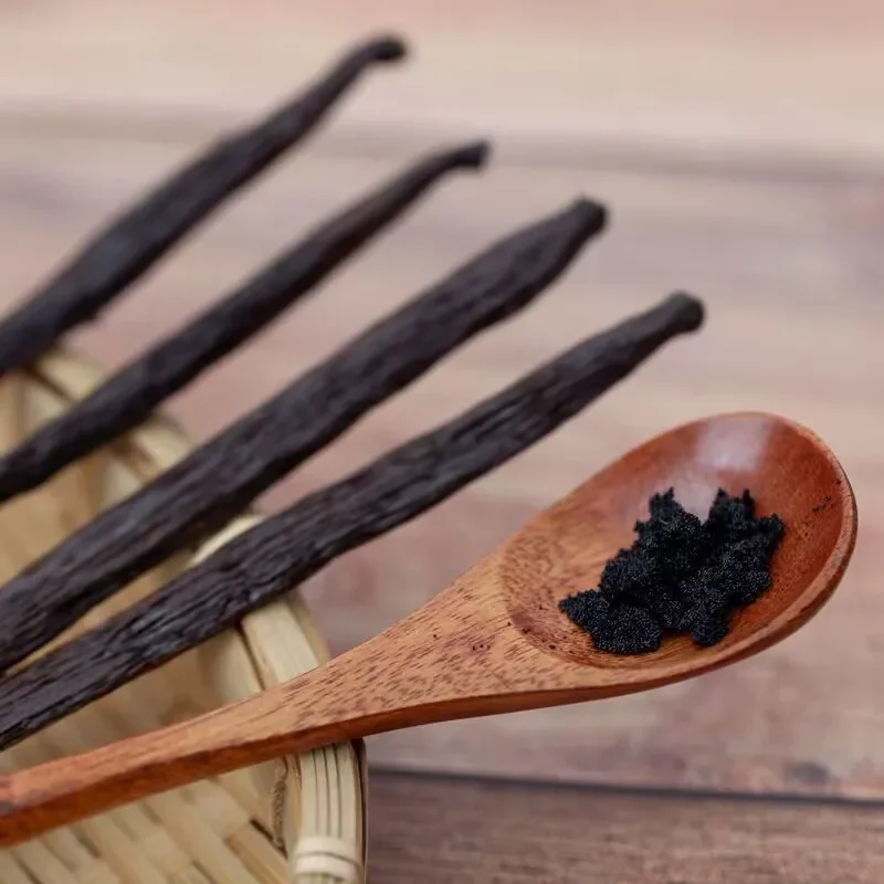 10pcs 14-15cm Natural Madagascar Vanilla Pods - Pure Bean Aroma Incense
10pcs 14-15cm Natural Madagascar Vanilla Pods - Pure Bean Aroma Incense