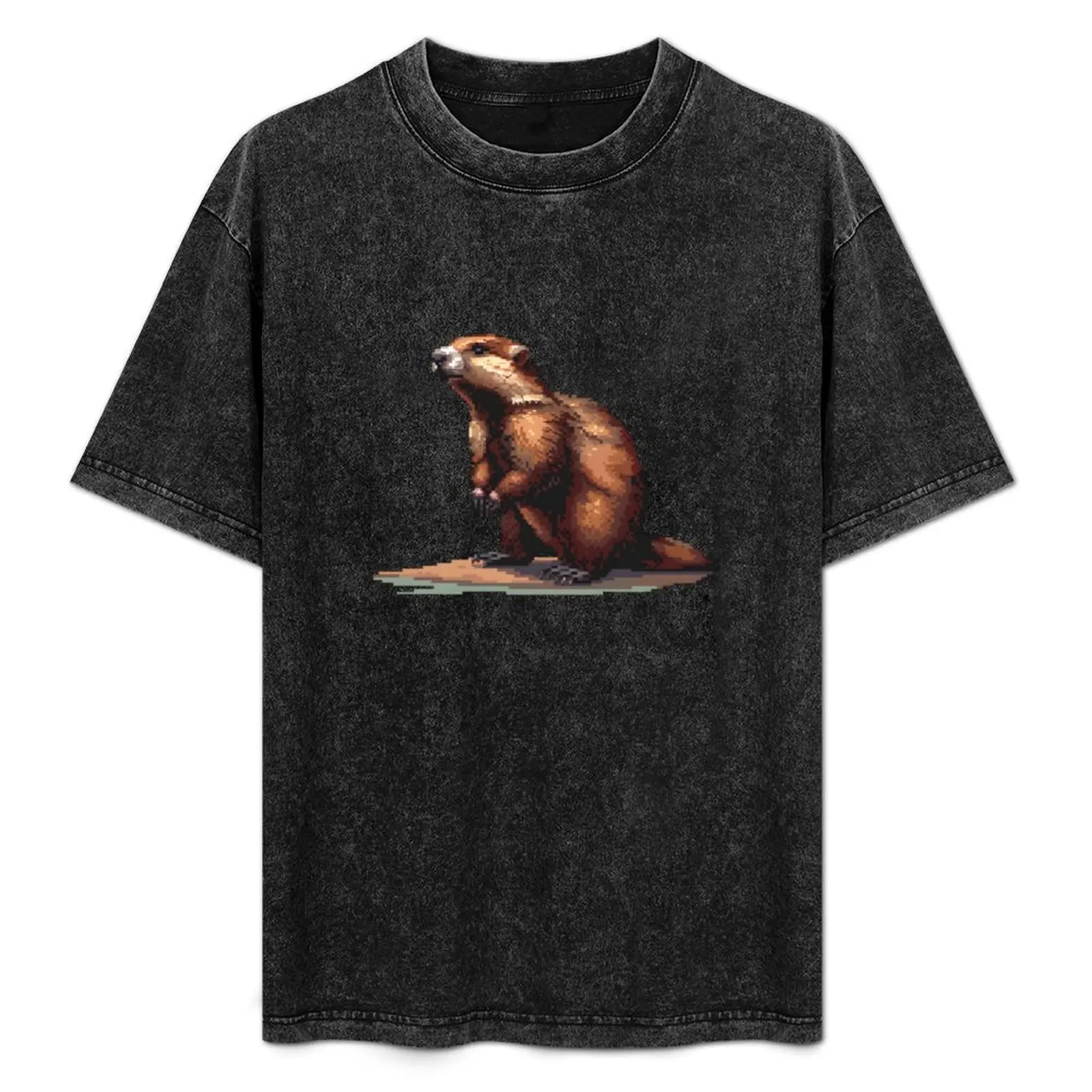 Pixel Beaver T-Shirt Classic Basic Casual T-Shirt
Pixel Beaver T-Shirt Classic Basic Casual T-Shirt