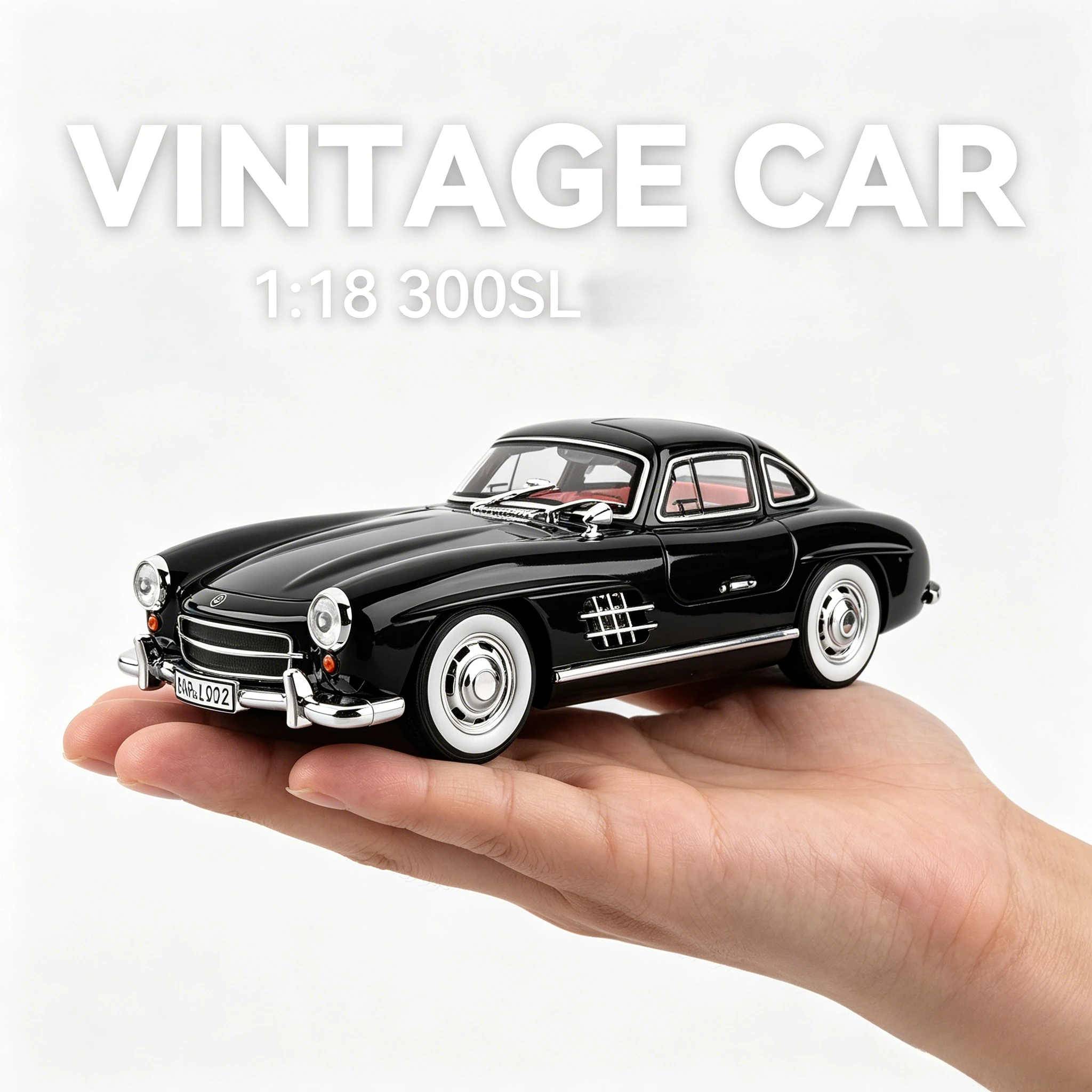 1:18 300SL Alloy Car Model Diecasts Metal Toy Classic Vehicles Car Model Simulation Sound Light Collection Childrens Gifts
1:18 300SL Alloy Car Model Diecasts Metal Toy Classic Vehicles Car Model Simulation Sound Light Collection Childrens Gifts