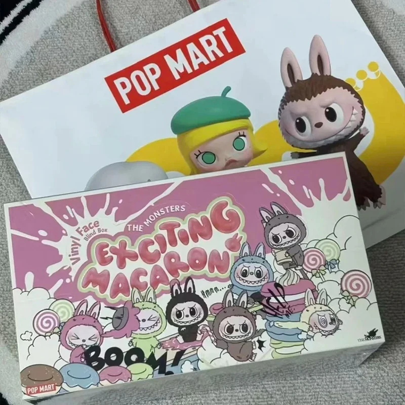 Оригинальные куклы POP MART Labubu, монстры, вкусные макароны, слепая коробка, случайная виниловая плюшевая подвеска, фигурка, милые коллекционные игрушки, подарки
Оригинальные куклы POP MART Labubu, монстры, вкусные макароны, слепая коробка, случайная виниловая плюшевая подвеска, фигурка, милые коллекционные игрушки, подарки