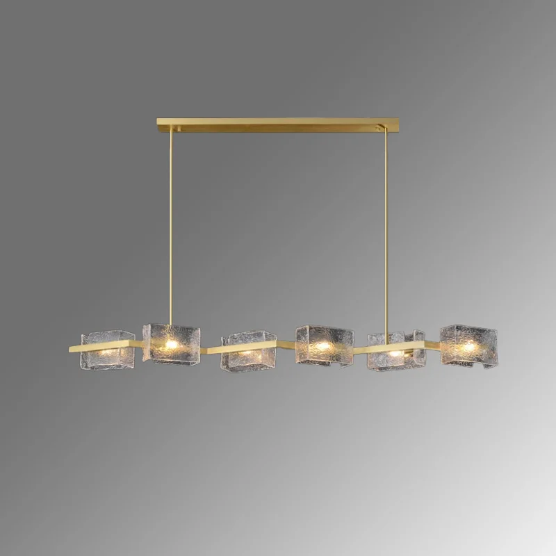 Modern LED water ripple glass pendant lamp, golden luster, suitable for living room and dining room ceiling lighting
Modern LED water ripple glass pendant lamp, golden luster, suitable for living room and dining room ceiling lighting