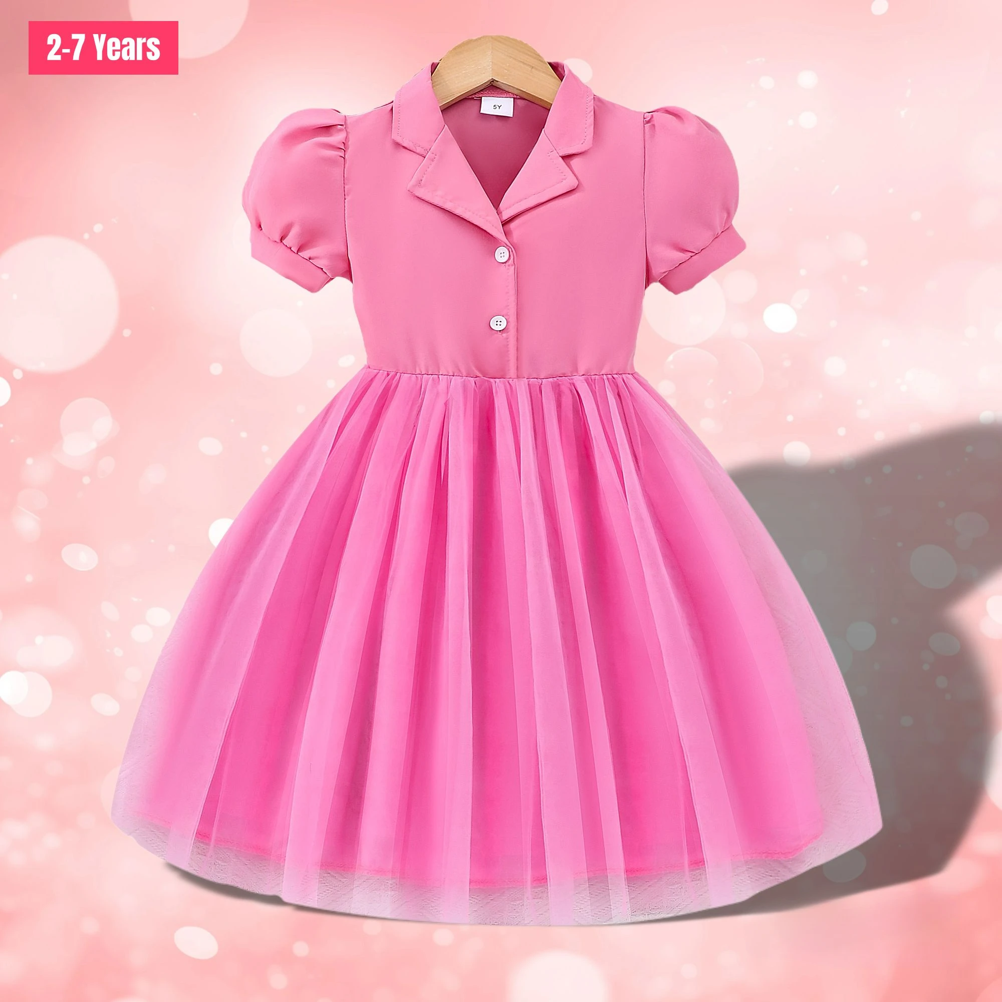 Kids Girl Dresses Short Sleeve 3-7Y Summer Casual Cute Fashion Princess Children Dress Solid Color Party Baby Girls Clothing
Kids Girl Dresses Short Sleeve 3-7Y Summer Casual Cute Fashion Princess Children Dress Solid Color Party Baby Girls Clothing