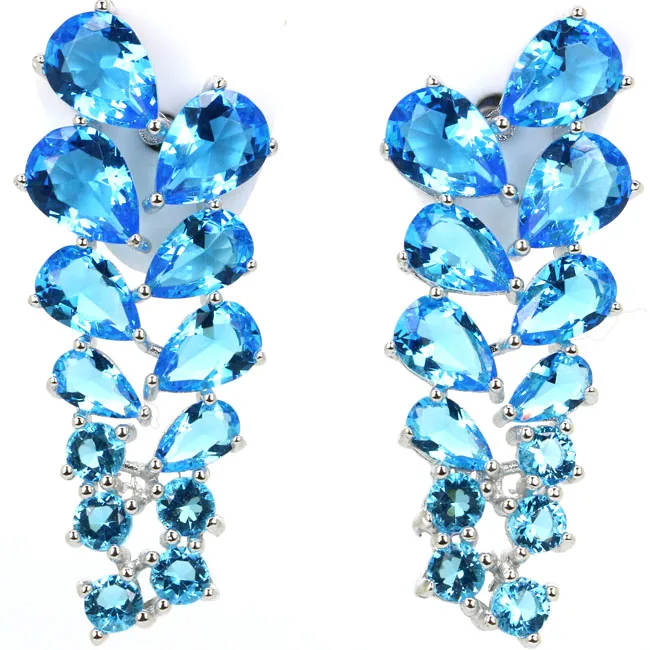 Buy 3 Get 1 Free 31x11mm 5g Tanzanite Garnet Violet Tourmaline Topaz Emerald Aquamarine 925 Solid Sterling Silver Stud Earrings
Buy 3 Get 1 Free 31x11mm 5g Tanzanite Garnet Violet Tourmaline Topaz Emerald Aquamarine 925 Solid Sterling Silver Stud Earrings
