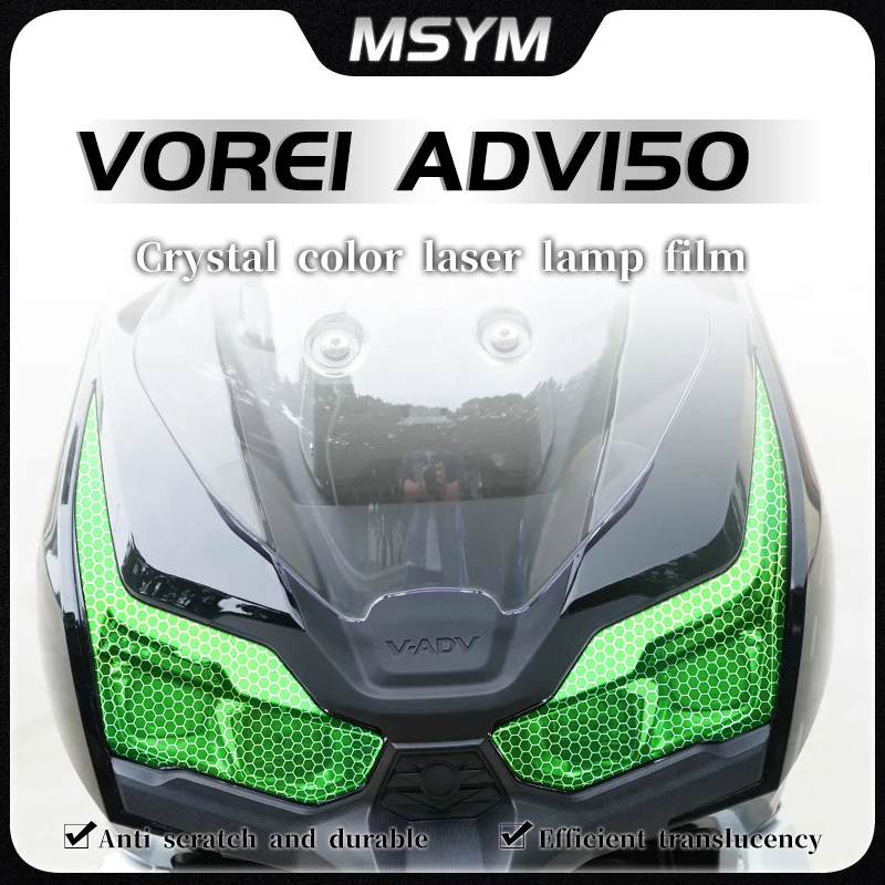 For DAYANG VOREI ADV150 Vorei adv150 Honeycomb laser film transparent headlight film smoked black tail light film accessories
For DAYANG VOREI ADV150 Vorei adv150 Honeycomb laser film transparent headlight film smoked black tail light film accessories
