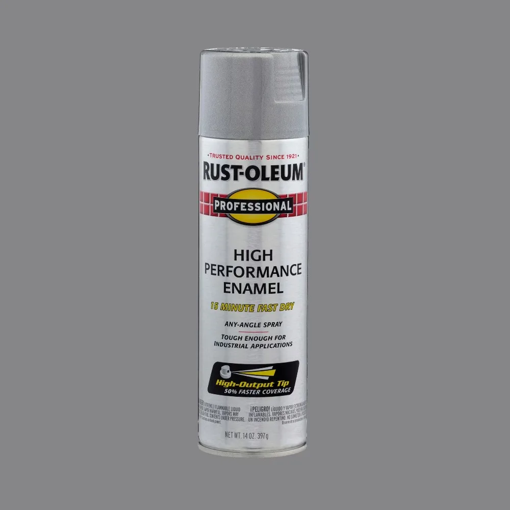 High Gloss Enamel Spray Paint for Professional Use Aluminum Metallic Finish 15 oz Aerosol Can Fast Drying High Performance Coating for DIY Crafts Models Automotive Touch Up
High Gloss Enamel Spray Paint for Professional Use Aluminum Metallic Finish 15 oz Aerosol Can Fast Drying High Performance Coating for DIY Crafts Models Automotive Touch Up