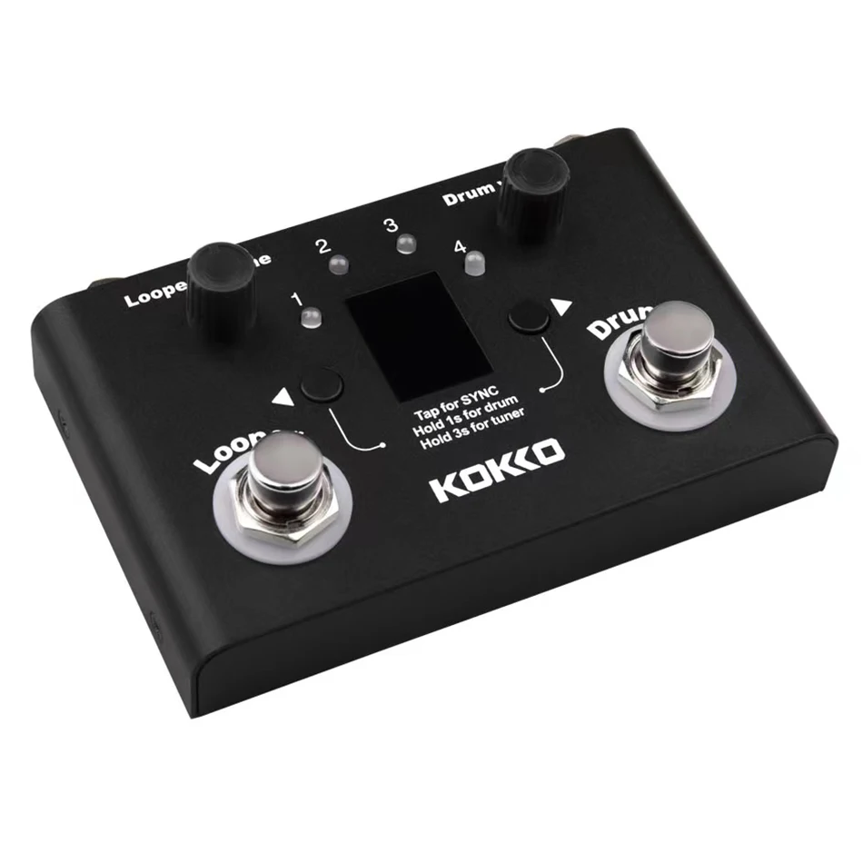 KOKKO FLD-1 Effects Pedal Drum and Looper Machine Effects Adjustable Vocal Reverb Equipment Drum Machine
KOKKO FLD-1 Effects Pedal Drum and Looper Machine Effects Adjustable Vocal Reverb Equipment Drum Machine