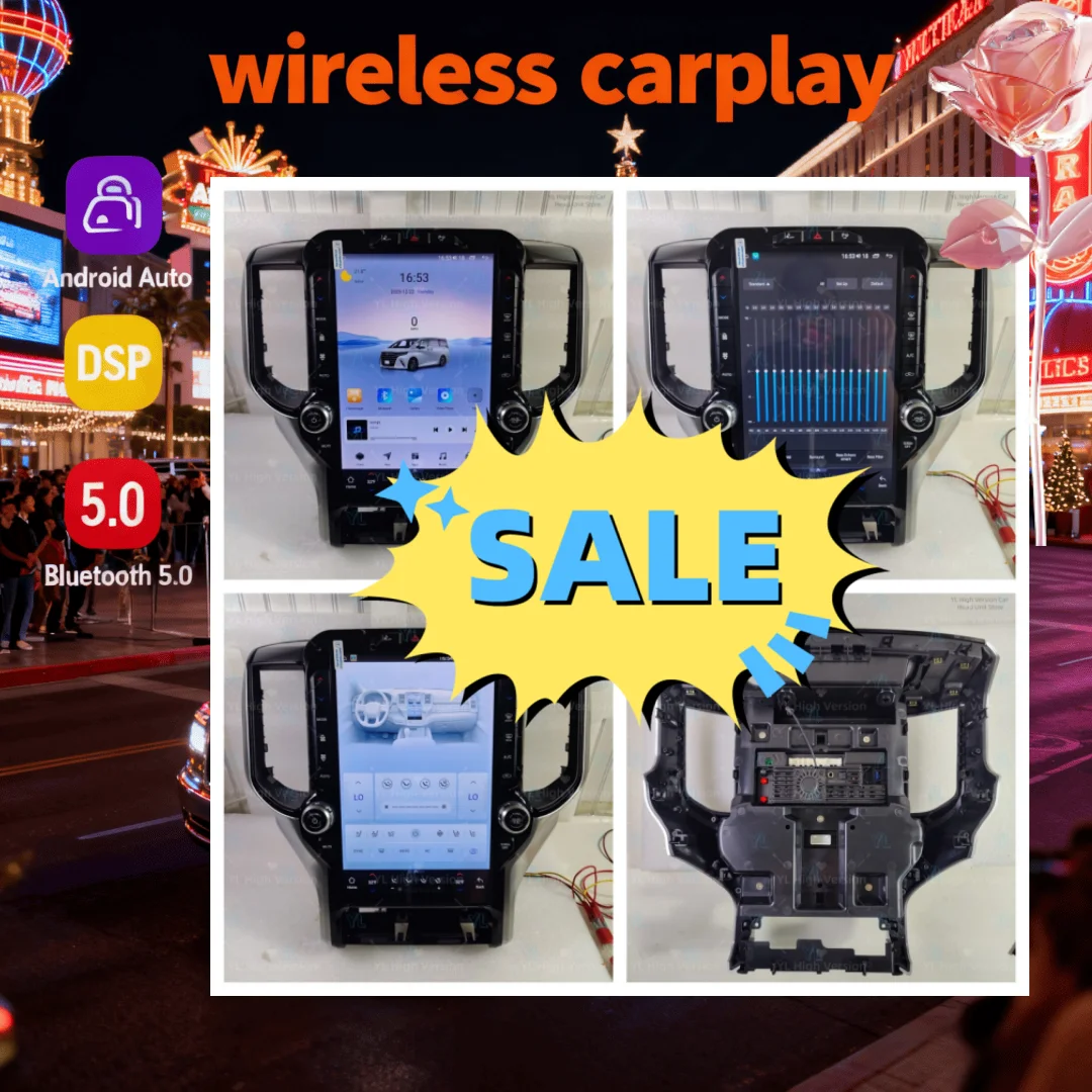 ym Big Qled Screen Stereo For Dodge Ram 1500 2019 - 2023 Android 14 Media Video Player Wireless Carplay Head Uint Auto Radio DSP
ym Big Qled Screen Stereo For Dodge Ram 1500 2019 - 2023 Android 14 Media Video Player Wireless Carplay Head Uint Auto Radio DSP