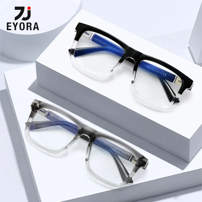 EYORA Currents TR90 Square Reading Glasses Anti Blue Light Myopia Eyewear Photochromic Progressive Prescription Optical Glasses
EYORA Currents TR90 Square Reading Glasses Anti Blue Light Myopia Eyewear Photochromic Progressive Prescription Optical Glasses