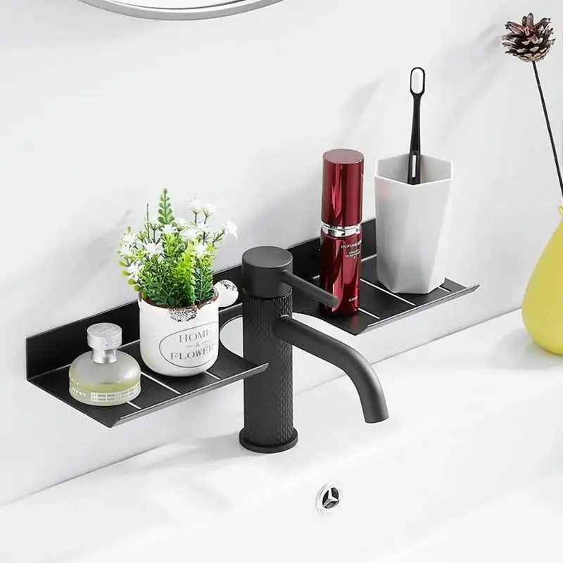 Black/White Aluminum Bathroom Shelving Wall Hanging Toilet Shampoo Holder Shelf Shower Storage Holder Bathroom Accessories
Black/White Aluminum Bathroom Shelving Wall Hanging Toilet Shampoo Holder Shelf Shower Storage Holder Bathroom Accessories