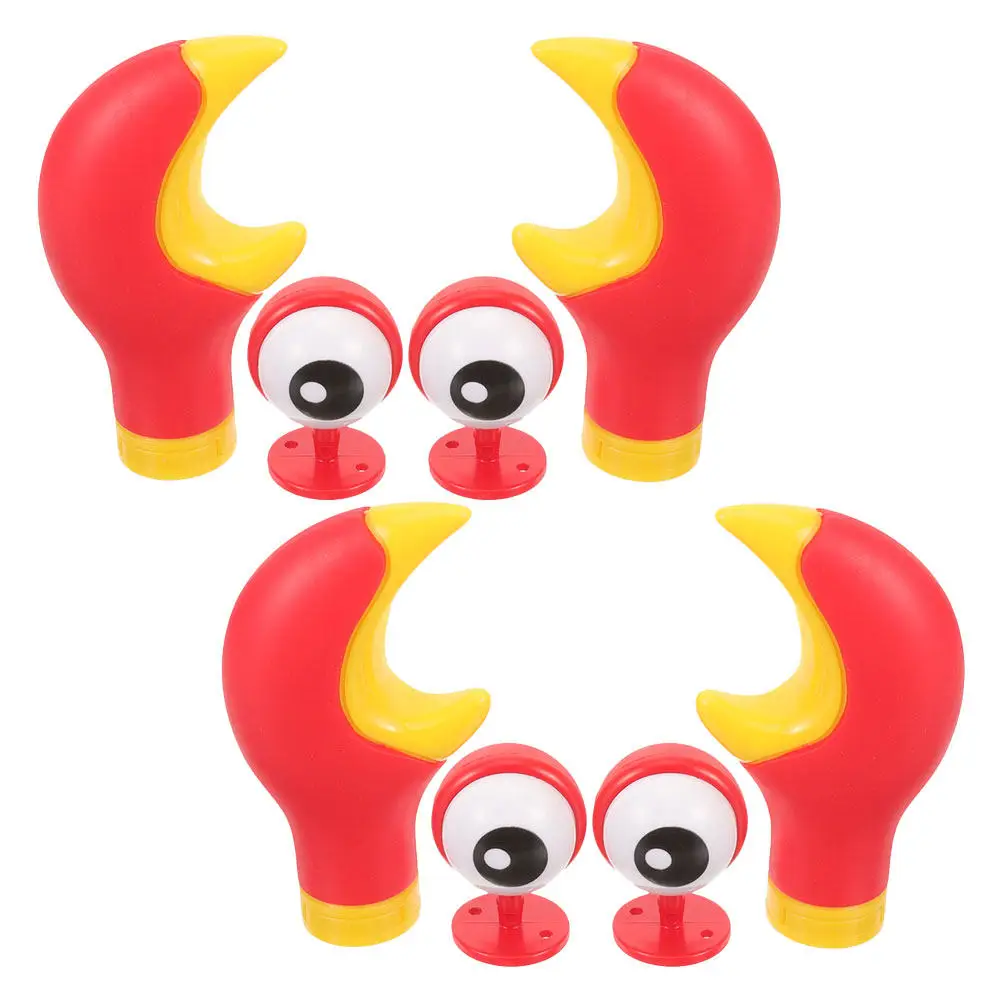 2Set Crab Decor Self Adhesive Googly Eyes Detachable Horns Motorcycle Scooter Fun Stylish Riding Accessories
2Set Crab Decor Self Adhesive Googly Eyes Detachable Horns Motorcycle Scooter Fun Stylish Riding Accessories