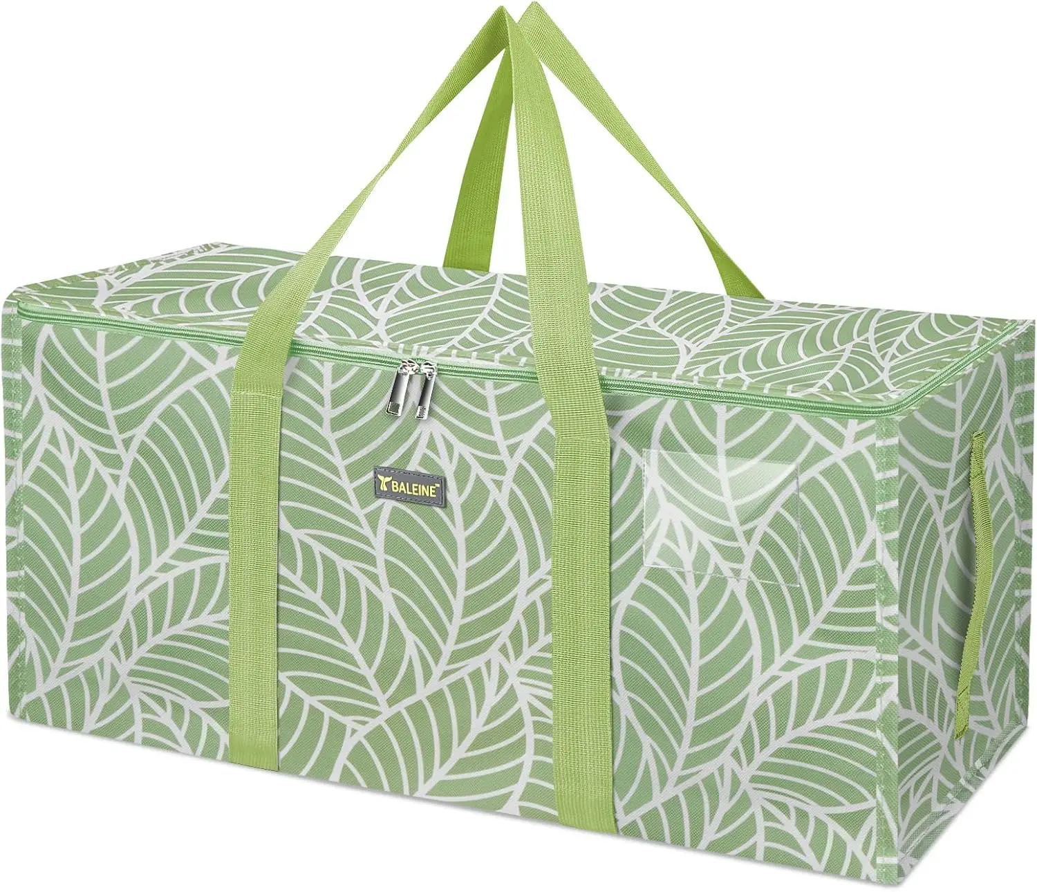 Extra Large Storage Tote with Zippers & Handles, Heavy-Duty Oxford Fabric for Laundry, Moving, Space Saving
Extra Large Storage Tote with Zippers & Handles, Heavy-Duty Oxford Fabric for Laundry, Moving, Space Saving
