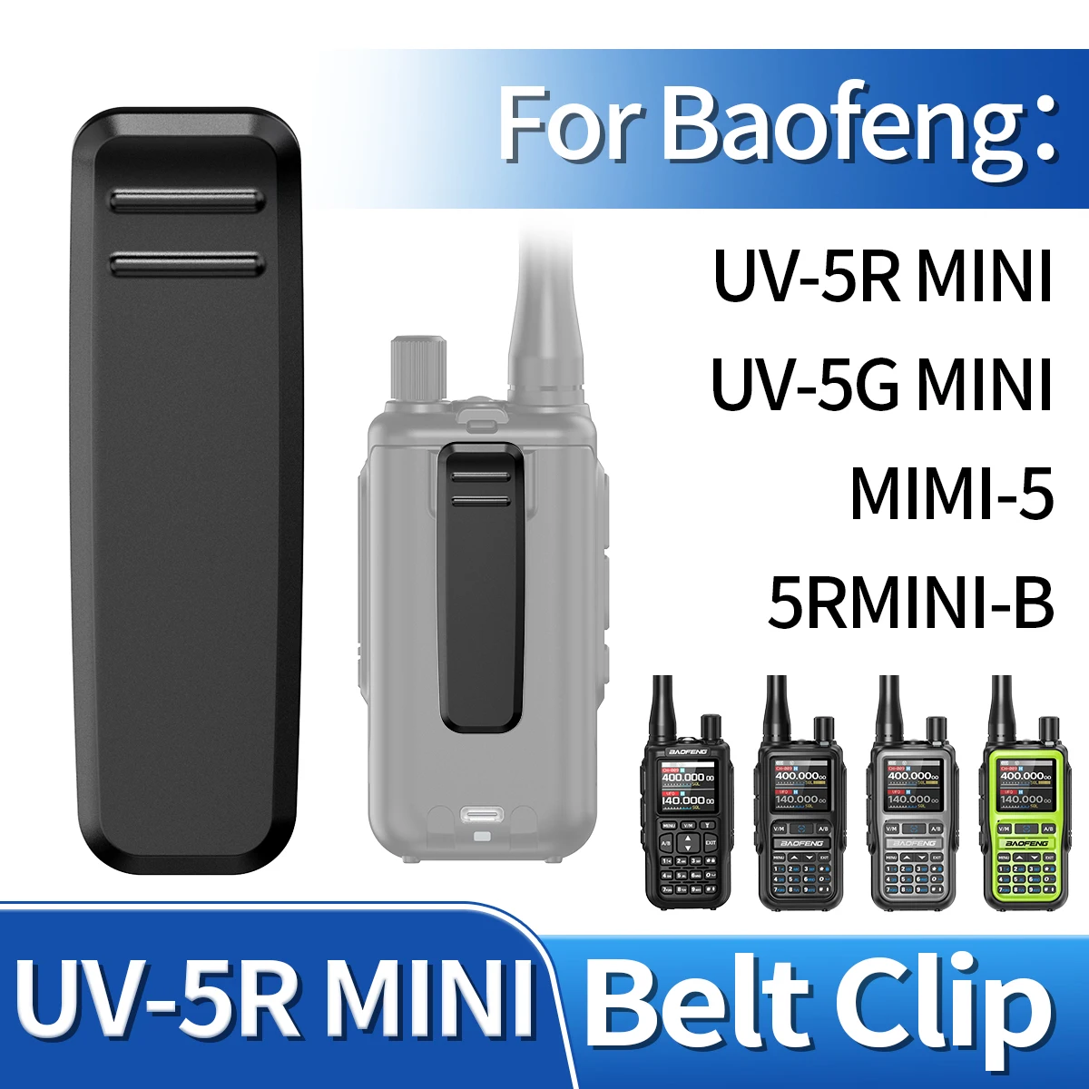 1/2/5PCS Baofeng UV-5R Mini Walkie Talkie Belt Clip Spare Part Back Clip for Baofeng UV-5R Mini Mini 5 2-Way Radio Accessories
1/2/5PCS Baofeng UV-5R Mini Walkie Talkie Belt Clip Spare Part Back Clip for Baofeng UV-5R Mini Mini 5 2-Way Radio Accessories