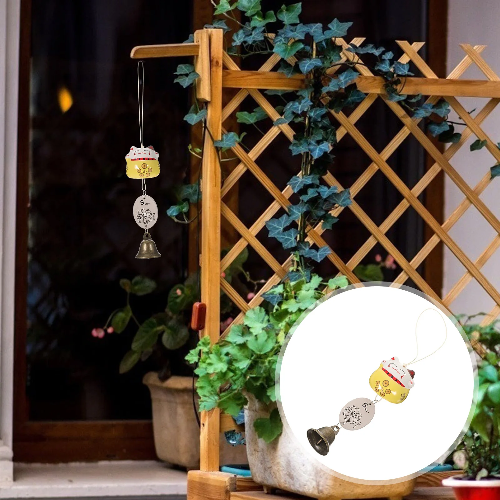 Adorable Cat Shape Wind Bell Decorative Hanging Chime for Home Decor Garden Party Wedding Events Light Weight Ceramic Wind Chime
Adorable Cat Shape Wind Bell Decorative Hanging Chime for Home Decor Garden Party Wedding Events Light Weight Ceramic Wind Chime