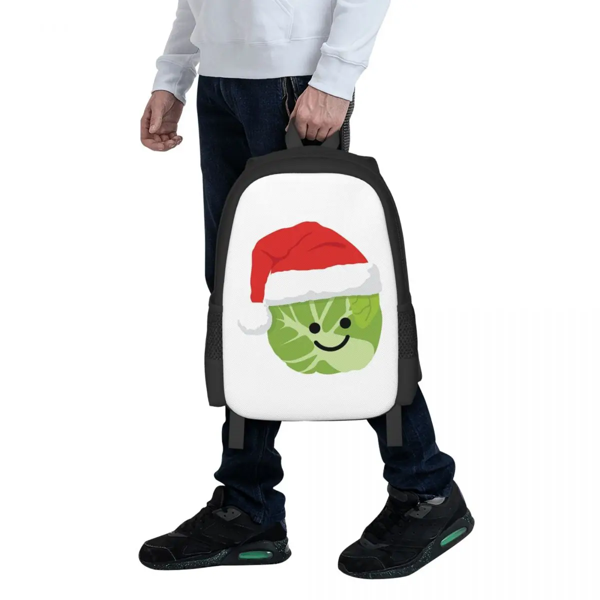 The Christmas Brussels Sprout Student Backpack School Bag Hiking Travel Daypack for Boys Girls Fashion Bookbag Shoulder Bags
The Christmas Brussels Sprout Student Backpack School Bag Hiking Travel Daypack for Boys Girls Fashion Bookbag Shoulder Bags