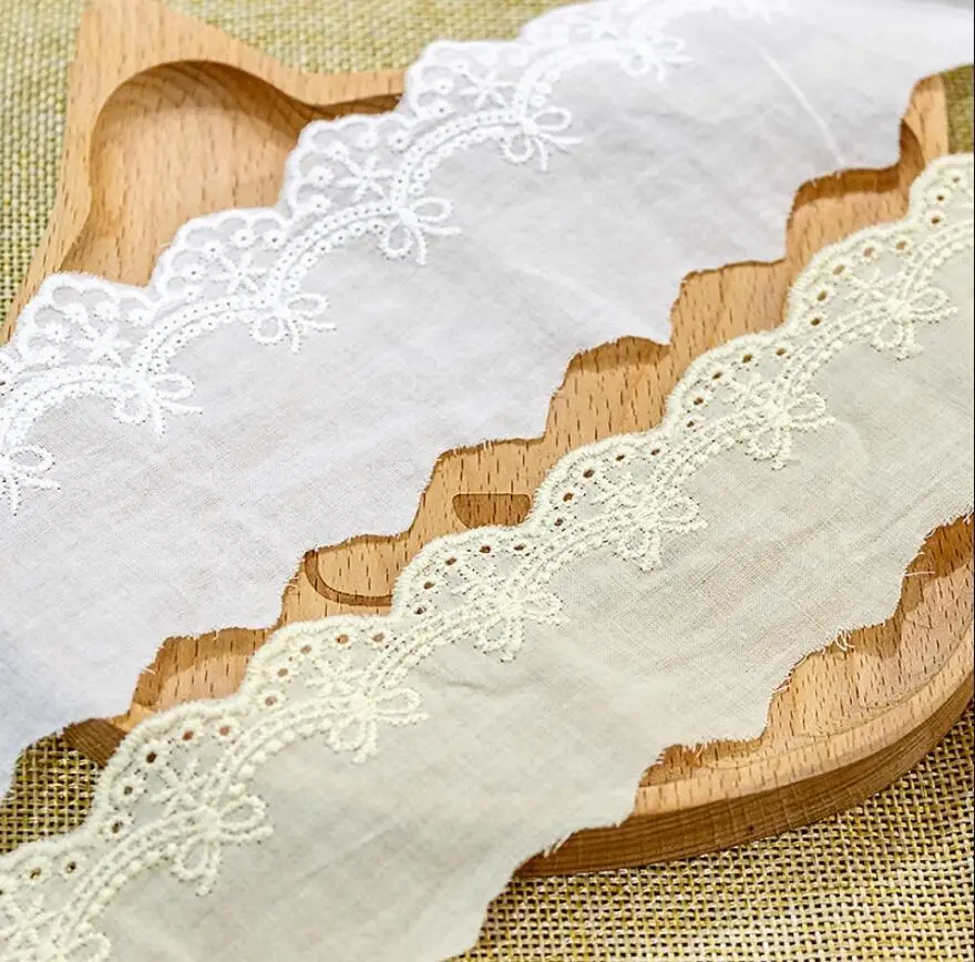 5yard/lot Width 5-6cm cotton lace fabric off white color baby clothes lace accessories X867
5yard/lot Width 5-6cm cotton lace fabric off white color baby clothes lace accessories X867