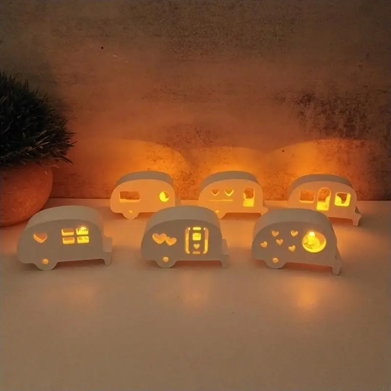 Light Silicone Mold Hollow Bus Shaped Ornament Mould Candlestick Gypsum Mould Jewelry Making Supplies
Light Silicone Mold Hollow Bus Shaped Ornament Mould Candlestick Gypsum Mould Jewelry Making Supplies