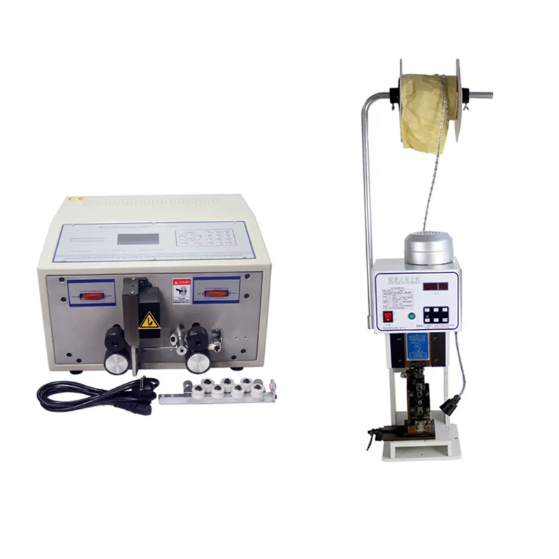 Best Combination Wire Crimping Machine, Cable Crimper Machine + Wire Peeling Striping Cutting Machine
Best Combination Wire Crimping Machine, Cable Crimper Machine + Wire Peeling Striping Cutting Machine