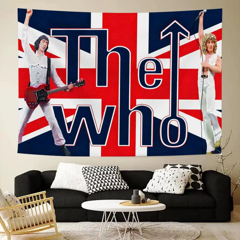 Rock BAND The Who who next Tapestry House Bedroom Living Bar Garden Microfiber Decoration Background
Rock BAND The Who who next Tapestry House Bedroom Living Bar Garden Microfiber Decoration Background