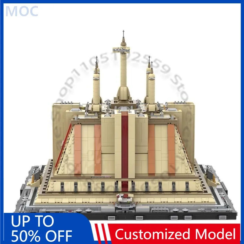 8480 PCS Star Scuffle THE JEDl TEMPLE - CORUSCANT MOC Customize Modular Building Block Simple Creative DIY Toy Christmas Gift
8480 PCS Star Scuffle THE JEDl TEMPLE - CORUSCANT MOC Customize Modular Building Block Simple Creative DIY Toy Christmas Gift