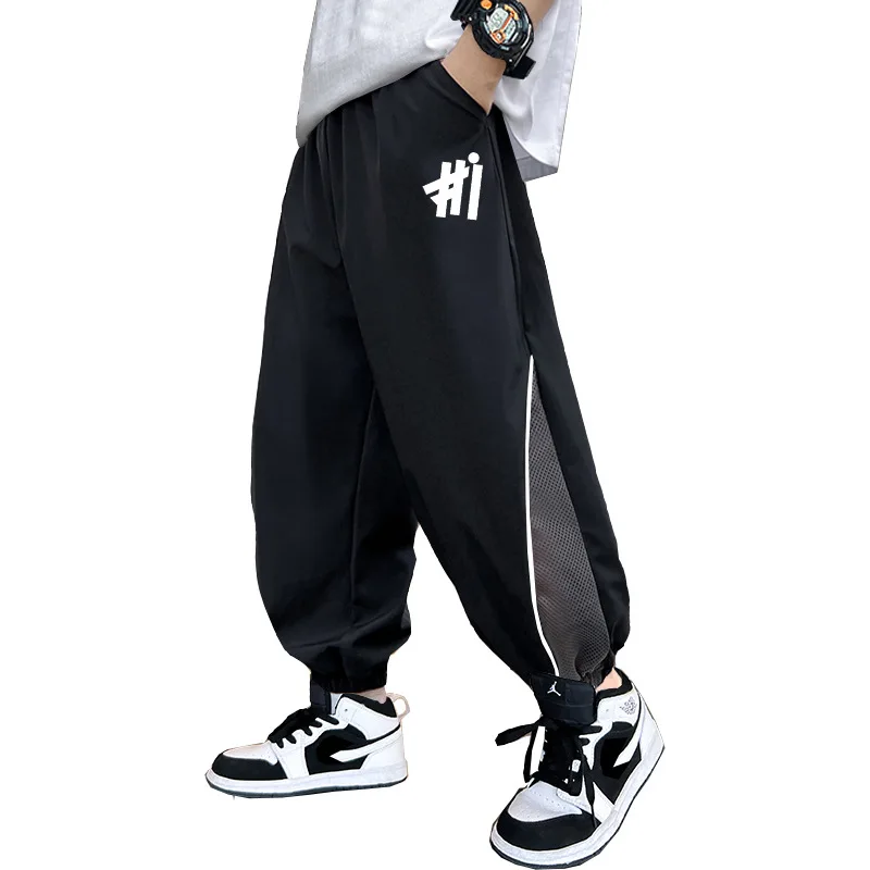 2026 Boys‘ Ice Silk Elastic Cuff Pants, Summer Mosquito Repellent Thin Trousers for Big Kids Cooling Joggers New Arrival
2026 Boys‘ Ice Silk Elastic Cuff Pants, Summer Mosquito Repellent Thin Trousers for Big Kids Cooling Joggers New Arrival