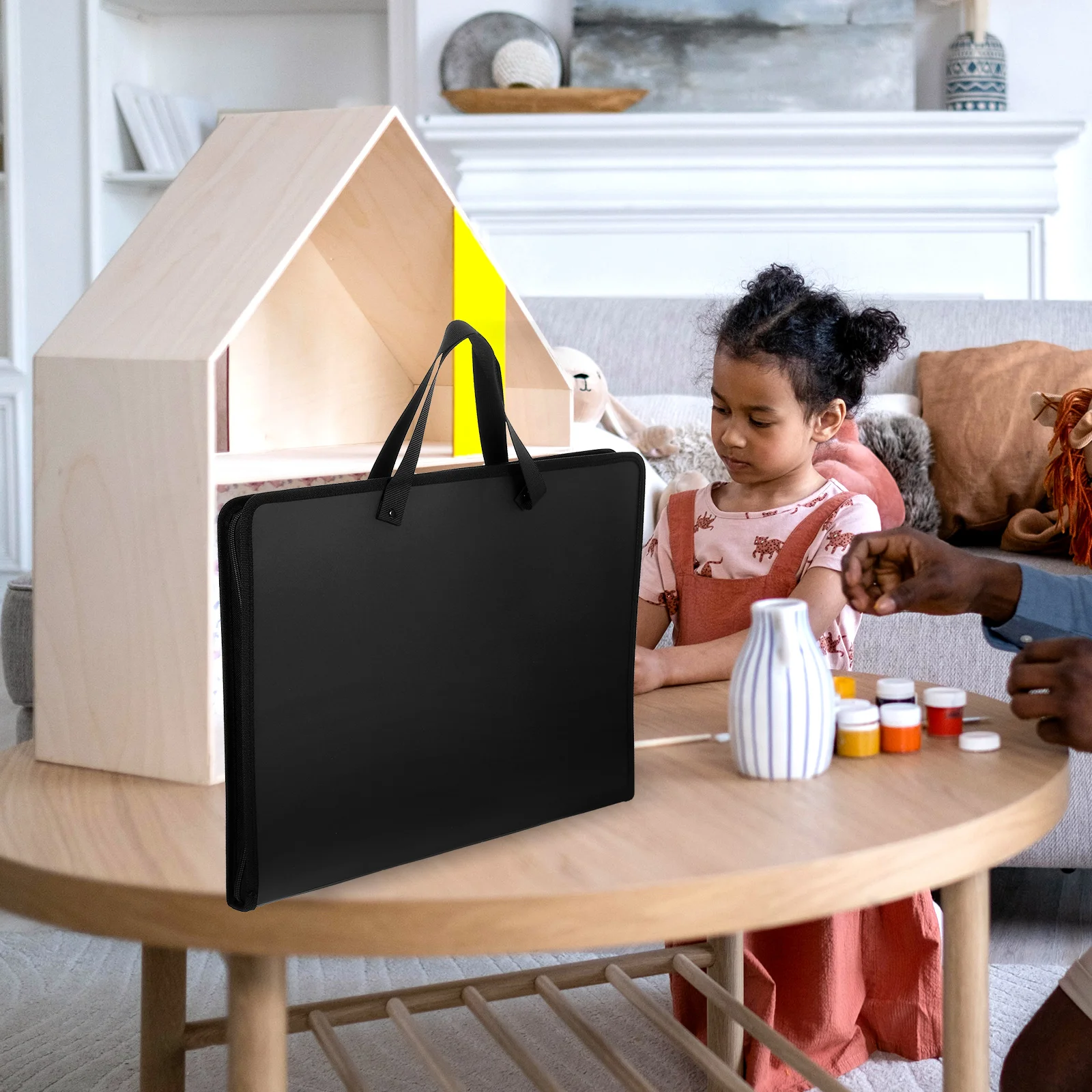 Waterproof Artwork Storage Bag Portable File Portfolio Durable Organizer for Exam Papers Documents Art Supplies Multipurpose Use
Waterproof Artwork Storage Bag Portable File Portfolio Durable Organizer for Exam Papers Documents Art Supplies Multipurpose Use