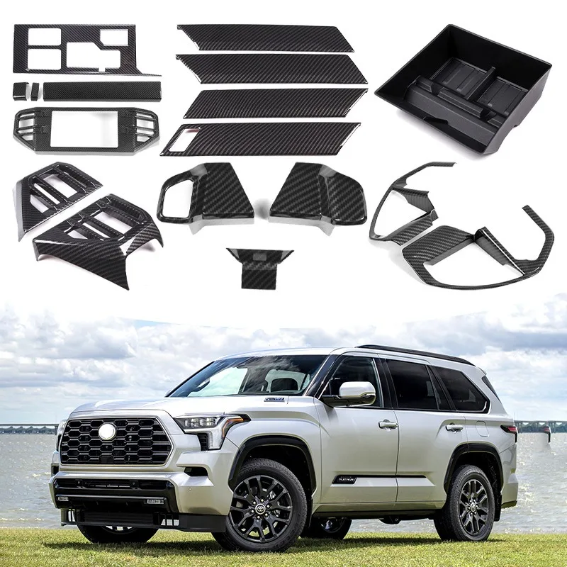 For Toyota Tundra XK70 Sequoia XK80 2022 2023+ Interior AC Outlet Armrest Window Lift Button Switch Gear Shift Panle Cover Trim
For Toyota Tundra XK70 Sequoia XK80 2022 2023+ Interior AC Outlet Armrest Window Lift Button Switch Gear Shift Panle Cover Trim