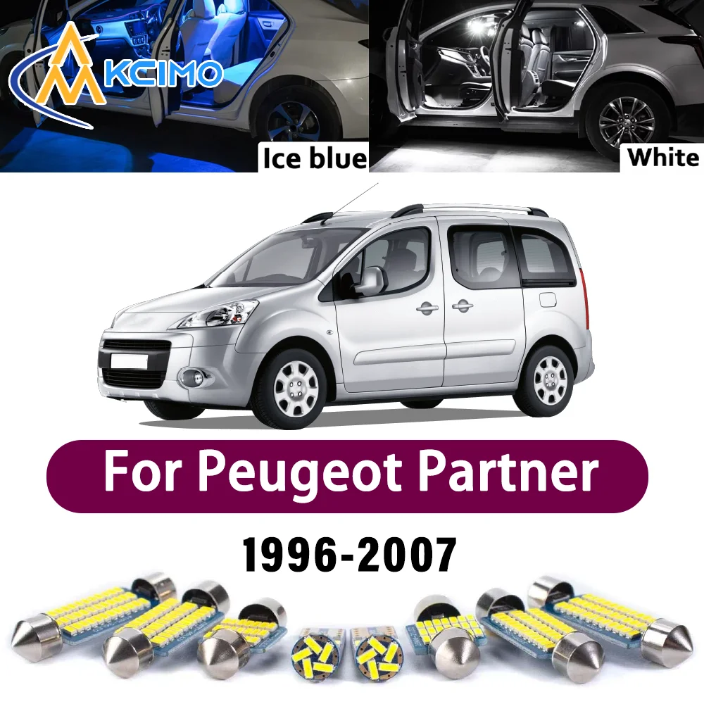 Error Free LED Interior Light Kit for Peugeot Partner MK1 I 1996-2007 Premium Bright Dome Trunk Mirror Reading Lamps Canbus
Error Free LED Interior Light Kit for Peugeot Partner MK1 I 1996-2007 Premium Bright Dome Trunk Mirror Reading Lamps Canbus