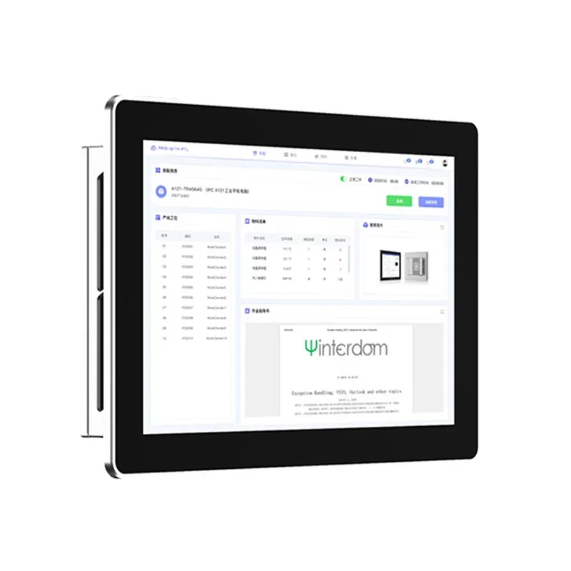 15.6 Inch in-tel I3 Core Industrial Tablet PC Embedded Multi Capacitive Touch Fanless Industrial Computer
15.6 Inch in-tel I3 Core Industrial Tablet PC Embedded Multi Capacitive Touch Fanless Industrial Computer
