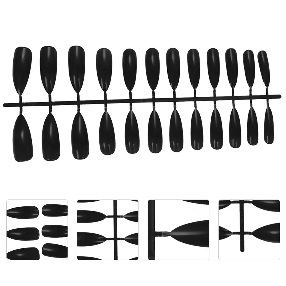 72Pcs Women False Nails Long Full Cover Fake Nails for Halloween Costume Nail Art Decoration DIY Salon Quality
72Pcs Women False Nails Long Full Cover Fake Nails for Halloween Costume Nail Art Decoration DIY Salon Quality