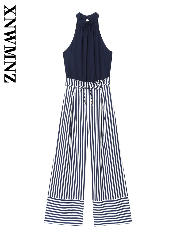 XNWMNZ 2025 Autumn Lady Fashion Sophisticated Halter Sleeveless Linen Simple European and American Female Temperament Long Pants
XNWMNZ 2025 Autumn Lady Fashion Sophisticated Halter Sleeveless Linen Simple European and American Female Temperament Long Pants
