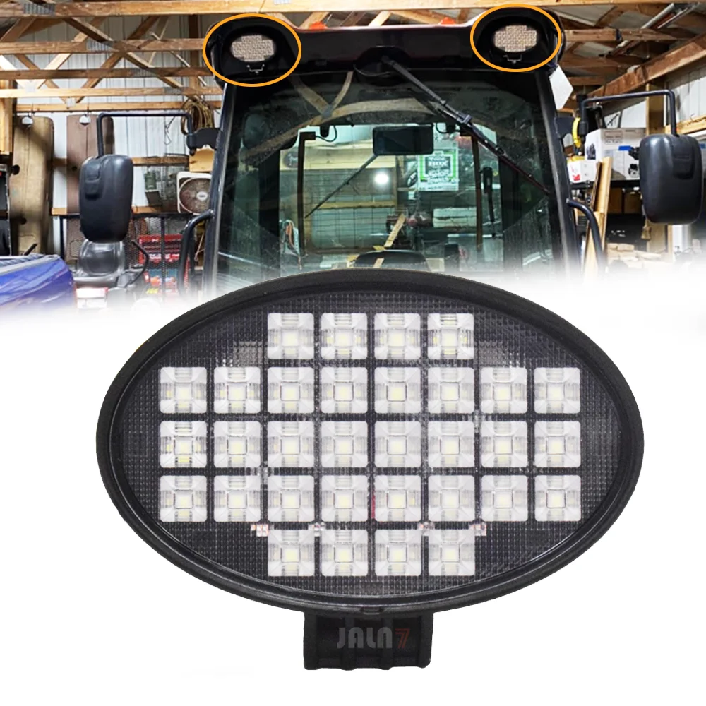 JALN7 Oval LED Light Heavy Duty Trucks Work Lamp 5.5 Inch 64W Agriculture Tractor Forklift Flood excavator 12V-30V
JALN7 Oval LED Light Heavy Duty Trucks Work Lamp 5.5 Inch 64W Agriculture Tractor Forklift Flood excavator 12V-30V