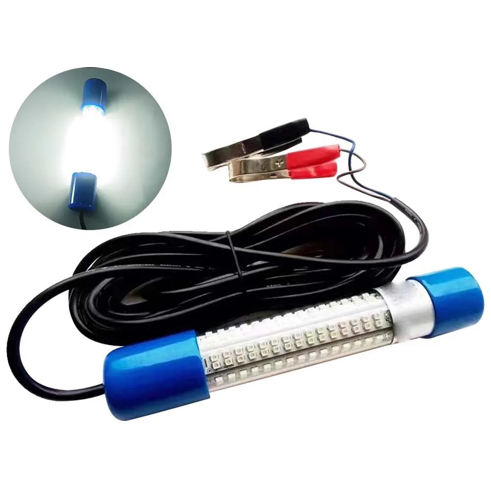 180 Beads Underwater Fishing Light 30W Portable Lures Finder Lamp Waterproof AC/DC 12-24V Submersible Boat Lamp Deep Sea
180 Beads Underwater Fishing Light 30W Portable Lures Finder Lamp Waterproof AC/DC 12-24V Submersible Boat Lamp Deep Sea