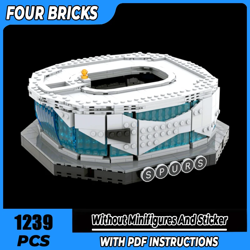 Football Moc Building Blocks Tottenham Hotspur Stadium Technology Modular Bricks Model Gifts Christmas Toys DIY Sets Assembly
Football Moc Building Blocks Tottenham Hotspur Stadium Technology Modular Bricks Model Gifts Christmas Toys DIY Sets Assembly