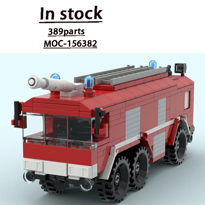 MOC-156382 City Road Rescue Fire Truck Building Block Model 389 Parts Creative Boys Children's Birthday New Year Toy Gift
MOC-156382 City Road Rescue Fire Truck Building Block Model 389 Parts Creative Boys Children's Birthday New Year Toy Gift